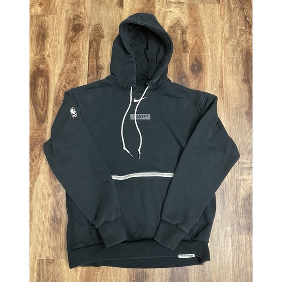 Nike Men's XL-TALL Houston Rockets Standard Issue Heavyweight Hoodie DN7887-010 - Picture 1 of 10